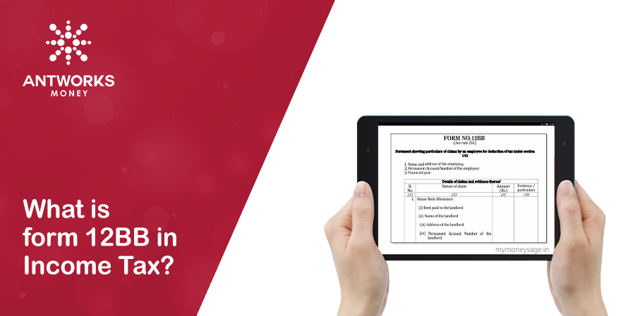 What is form 12BB in income tax?