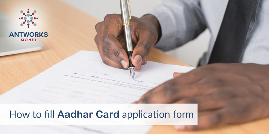 How To Fill dhar Card Application Form Antworks Money